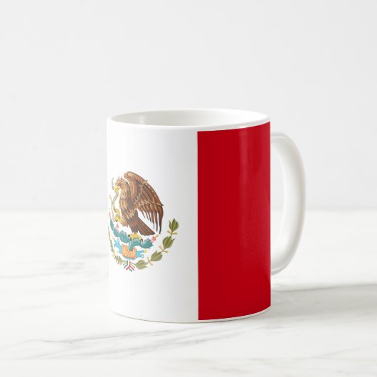 Mug Drapeau mexicain (Devant droit)
