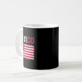 Mug Drapeau mexicain américain Drapeau mexicain (Devant gauche)