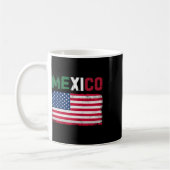 Mug Drapeau mexicain américain Drapeau mexicain (Gauche)