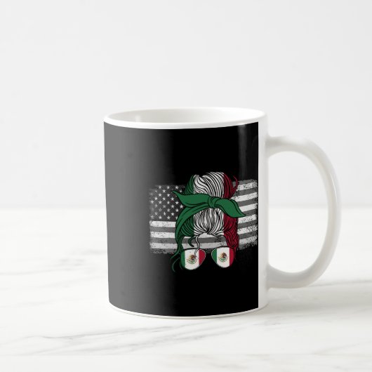 Mug Drapeau mexicain américain Drapeau mexicain (Droite)