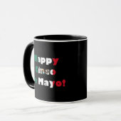 Mug Drapeau mexicain Cinco de Mayo (Devant gauche)