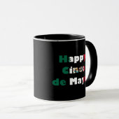 Mug Drapeau mexicain Cinco de Mayo (Devant droit)