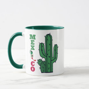 Mug Drapeau mexicain rouge, blanc et vert