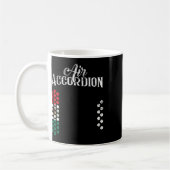 Mug Drapeau Mexique T Chemise Fiesta Drapeau Mexicain (Gauche)