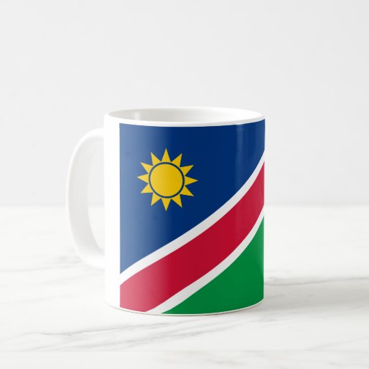 Mug Drapeau namibien (Devant gauche)