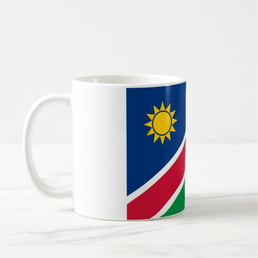 Mug Drapeau namibien (Gauche)