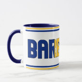 Mug Drapeau national de la Barbade Café patriotique (Gauche)