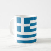 Mug Drapeau national de la Grèce (Devant gauche)