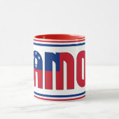 Mug Drapeau national de Samoa Café patriotique (Centre)