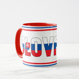Mug Drapeau national de Slovénie Café patriotique