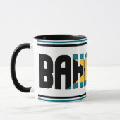 Mug Drapeau national des Bahamas Café patriotique (Gauche)