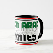 Mug Drapeau national des Émirats arabes unis Café patr (Devant droit)