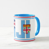 Mug Drapeau national des Fidji Café patriotique (Devant droit)