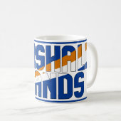 Mug Drapeau national des Îles Marshall Patriotique (Devant droit)