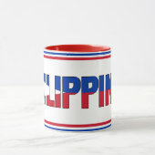 Mug Drapeau national des Philippines Café patriotique (Centre)