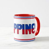 Mug Drapeau national des Philippines Café patriotique (Devant droit)