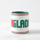 Mug Drapeau national du Bangladesh Café patriotique (Centre)