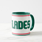 Mug Drapeau national du Bangladesh Café patriotique (Devant droit)