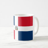 Mug Drapeau national du monde de la République (Devant droit)