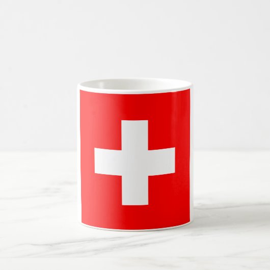Mug Drapeau national du monde de la Suisse (Centre)