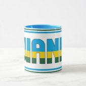 Mug Drapeau national du Rwanda Café patriotique (Centre)