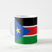 Mug Drapeau national du Soudan du Sud (Devant gauche)