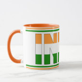 Mug Drapeau national indien Café patriotique (Gauche)