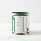 Mug Drapeau national Italie Café patriotique (Centre)