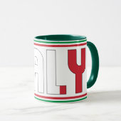 Mug Drapeau national Italie Café patriotique (Devant droit)