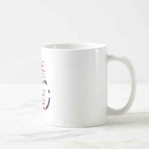 Mug Drapeau national USA Espoir Beau Design Ar