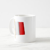 Mug Drapeau nautique 'H (Devant gauche)