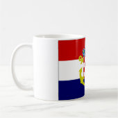 Mug Drapeau naval de drapeau de la Croatie (Gauche)