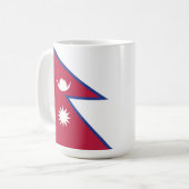 Mug Drapeau népalais (Devant gauche)