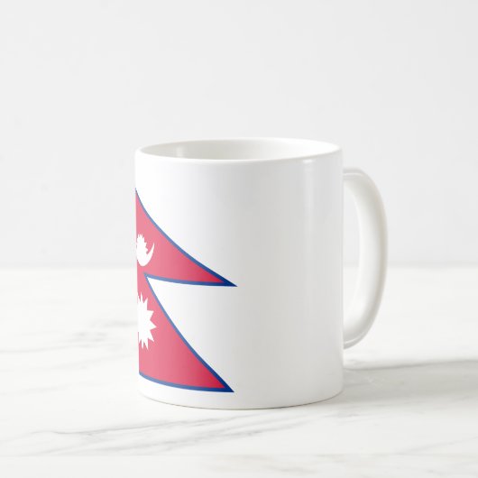 Mug Drapeau népalais (Devant droit)