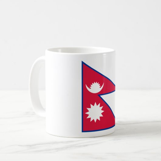 Mug Drapeau népalais (Devant gauche)