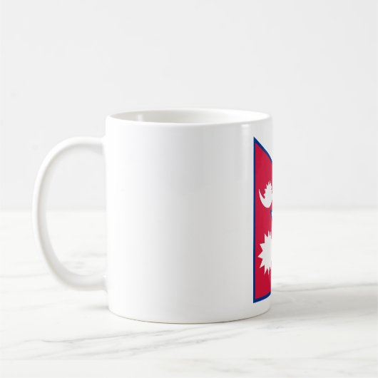 Mug Drapeau népalais (Gauche)