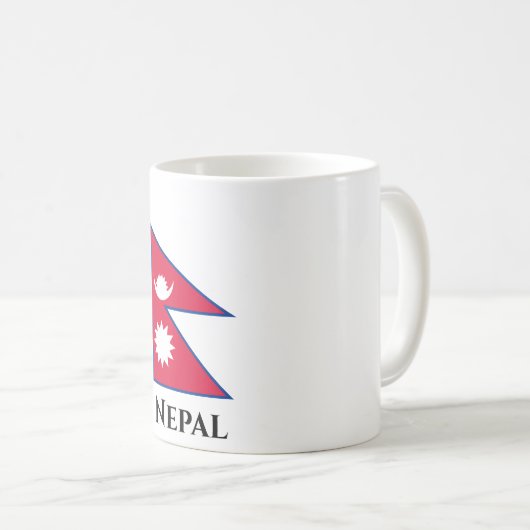 Mug Drapeau népalais (Devant droit)