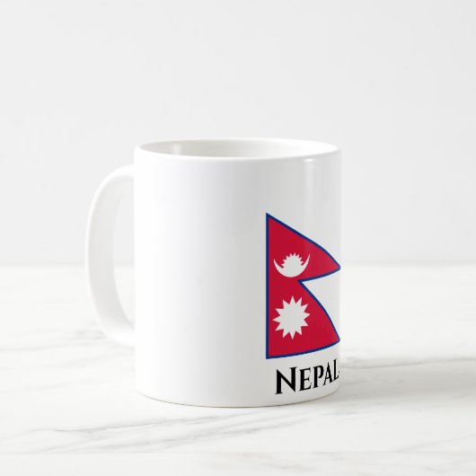 Mug Drapeau népalais (Devant gauche)