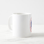 Mug Drapeau New Hampshire Escalade carabiner (Devant gauche)