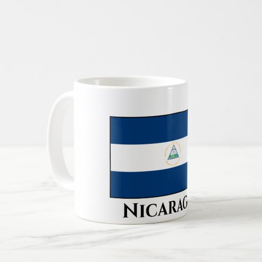 Mug Drapeau nicaraguayen (Devant gauche)