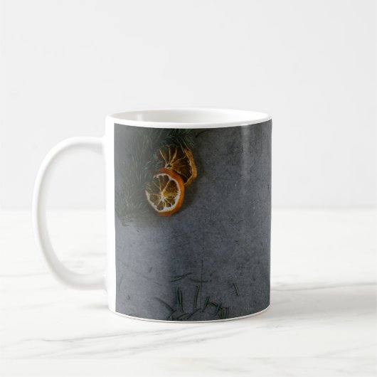 MUG DRAPEAU NOIR ET ORANGE STRIPÉ (Gauche)