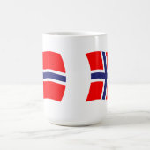 Mug Drapeau Norvège (Centre)