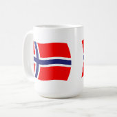 Mug Drapeau Norvège (Devant gauche)