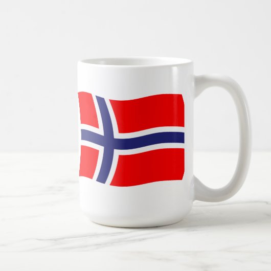 Mug Drapeau Norvège (Droite)