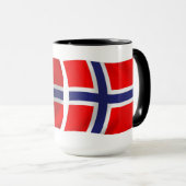 Mug Drapeau Norvège (Devant droit)