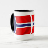 Mug Drapeau Norvège (Devant gauche)