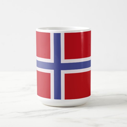 Mug Drapeau norvégien (Centre)