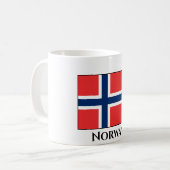 Mug Drapeau norvégien (Devant gauche)