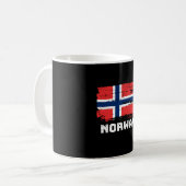 Mug Drapeau norvégien (Devant gauche)