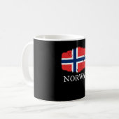 Mug Drapeau norvégien (Devant gauche)